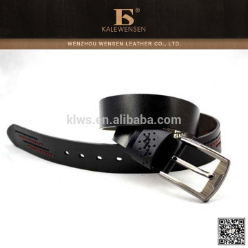 Wenzhou design unique Les fabricants de ceintures en cuir d&#39;homme authentique
